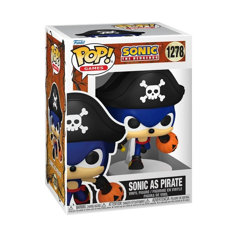 Sonic the Hedgehog POP! Games Vinyl Figure Pirate Sonic 9 cm